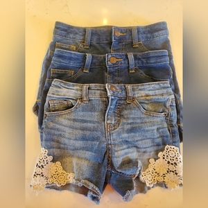 Cat n jack girls jean shorts